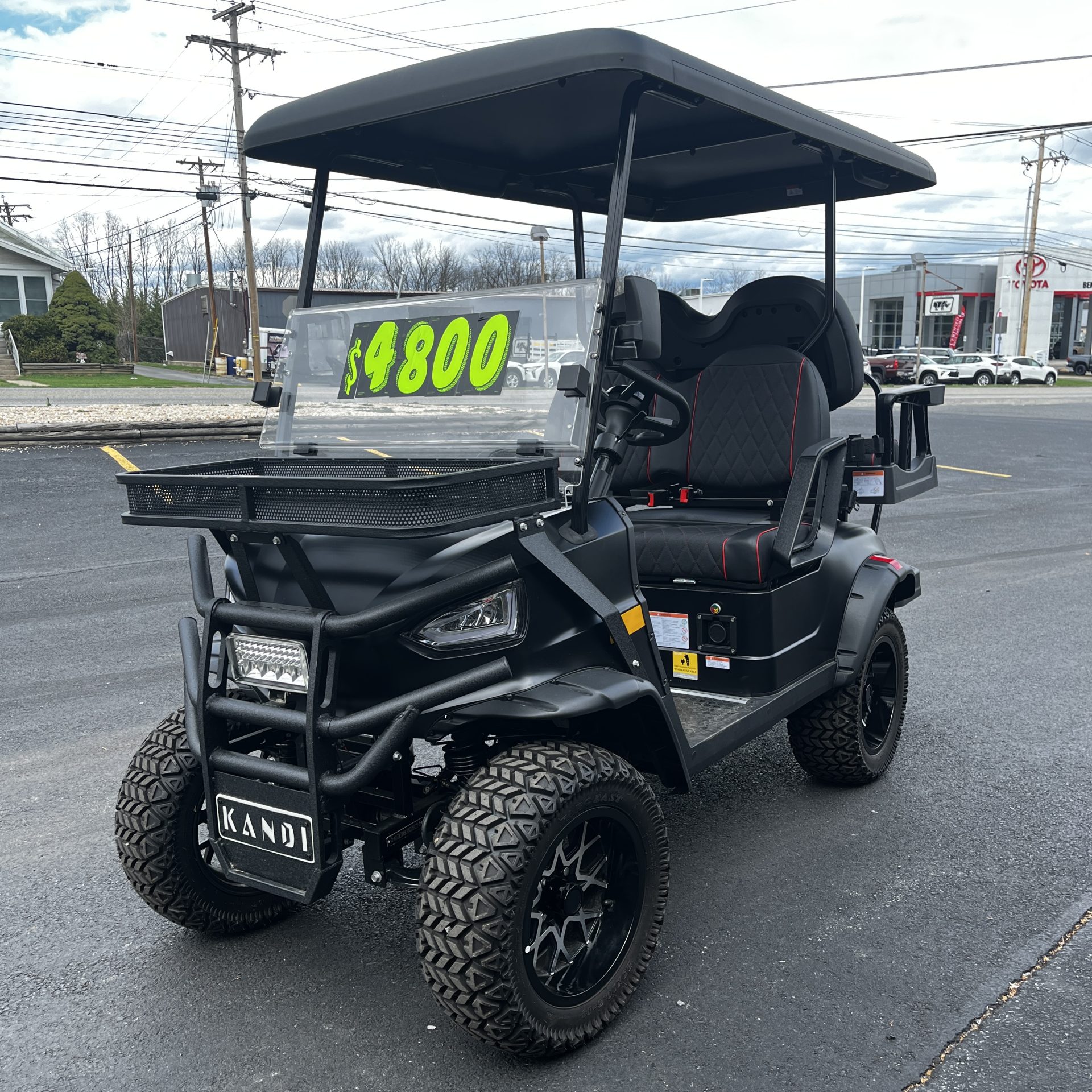 2024 Kandi Kruiser 4-Seater Electric Golf Cart