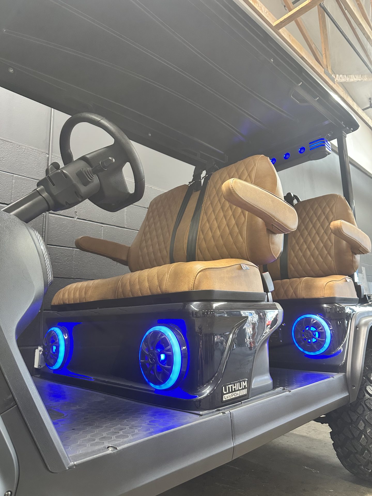 2025 Evolution D5 Street Legal LSV Lithium Golf Cart - Image 3