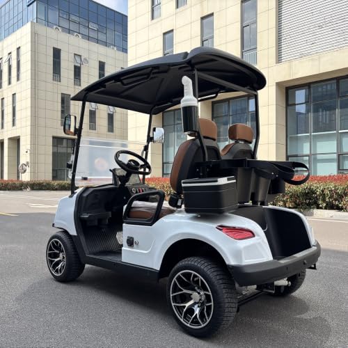 GO UP new 2-Seater Electric Golf cart, Equipped with 48V Lithium Battery, Suitable for Transporting Golf Bags on the Course. - Image 2