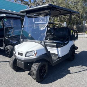 2026 Club Car Tempo Street Legal LSV 4-Seater Lithium Golf Cart (White)